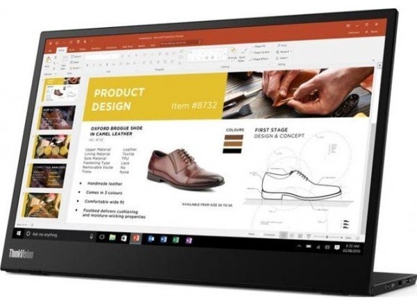 Монітор Lenovo ThinkVision M14 (61DDUAT6EU)  Фото №1