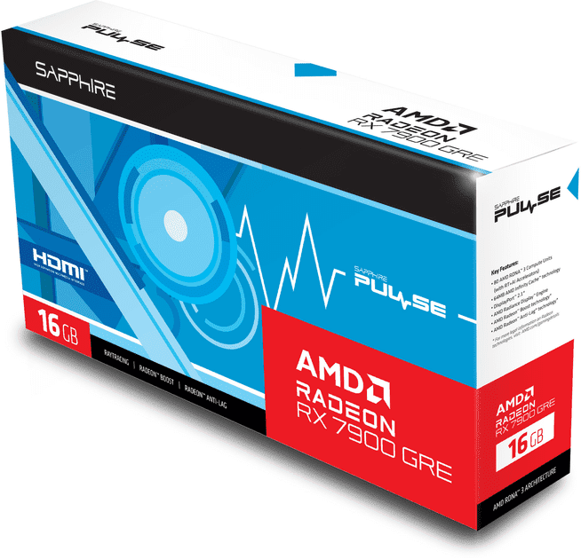 Відеокарта Sapphire Radeon RX 7900 GRE 16GB PULSE (11325-04)  Фото №4