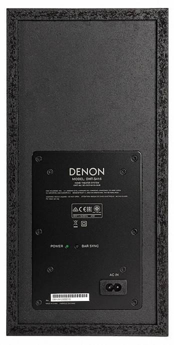 Саундбар Denon DHT-S416 black  Фото №1
