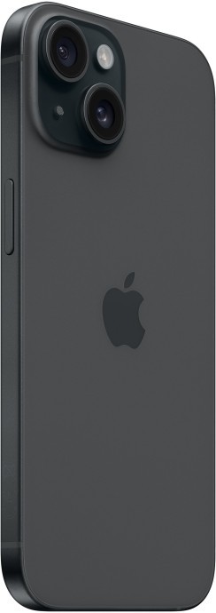 Смартфон Apple iPhone 15 128GB eSIM Black (MTLV3)  Фото №1