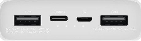 Внешний аккумулятор (павербанк) Xiaomi Mi Power Bank 3 20000mAh (VXN4258CN, PLM18ZM)  Фото №3
