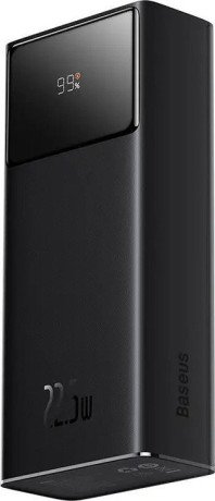 Внешний аккумулятор (павербанк) Baseus Star Lord Display 22.5W 20000 mAh Black (PPXJ060001)  Фото №0