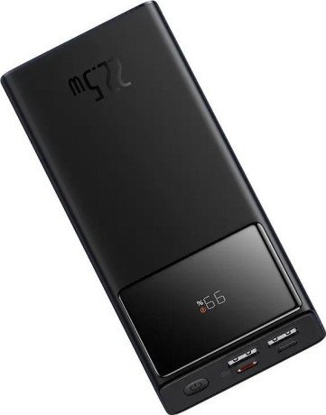 Внешний аккумулятор (павербанк) Baseus Star Lord Display 22.5W 20000 mAh Black (PPXJ060001)  Фото №1