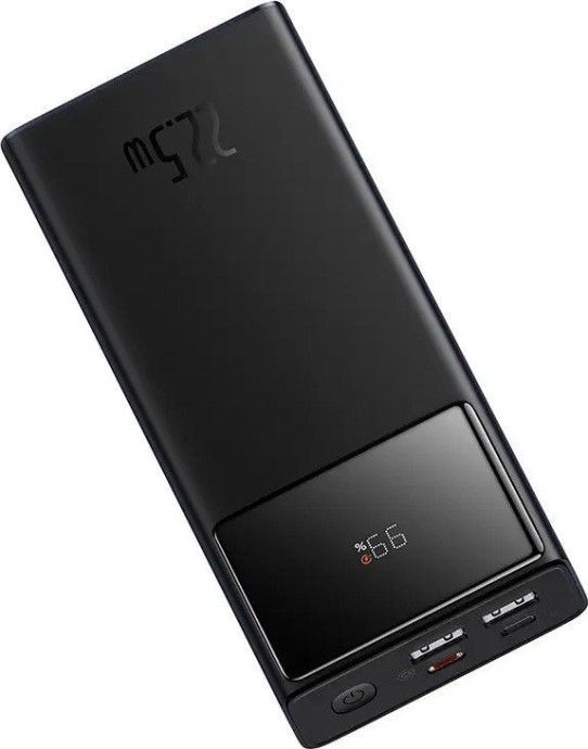 Зовнішній акумулятор (павербанк) Baseus Star Lord Display 22.5W 20000 mAh Black (PPXJ060001)  Фото №1