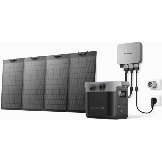 Кабель EcoFlow для соединения микроинвертора и зарядной станции Delta Pro 4+8 (EFL-BKWDELTAProCable-0.5m)  Фото №0