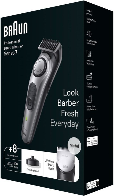 Машинка для стрижки Braun BeardTrimmer 7 BT7420  Фото №2