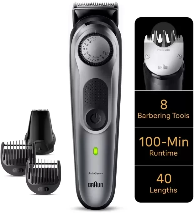 Машинка для стрижки Braun BeardTrimmer 7 BT7420  Фото №7