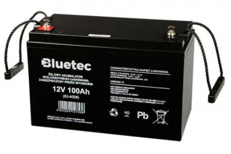 Аккумулятор гелевой Bluetec 100Ah 12V