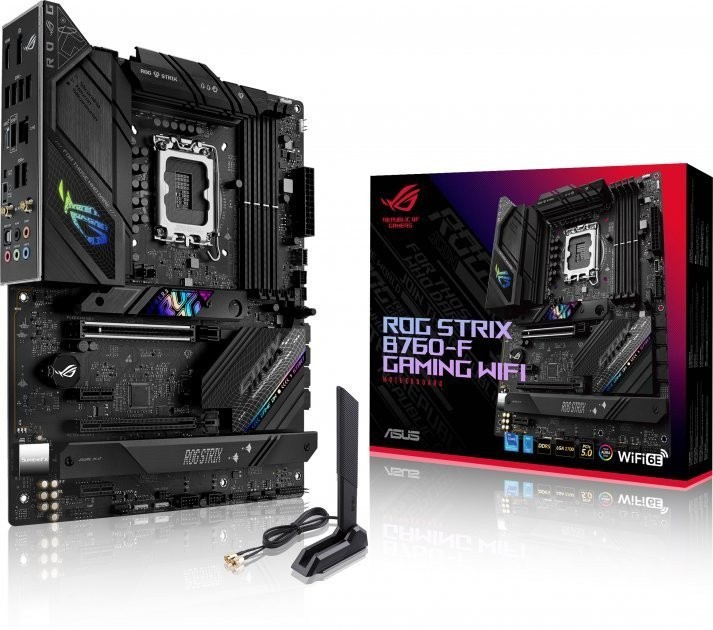 Материнська плата Asus Rog Strix B760-F GAMING WIFI (90MB1CT0-M0EAY0)  Фото №1