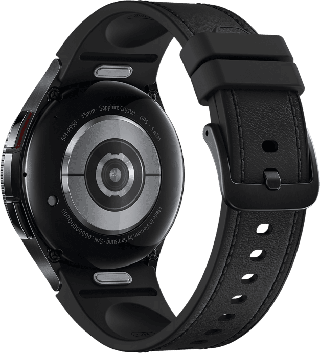 Смарт-годинник Samsung Galaxy Watch6 Classic 43mm Black (SM-R950NZKA)  Фото №0