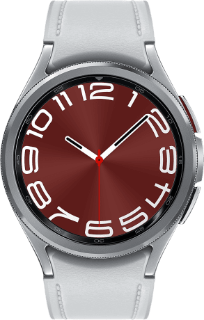 Смарт-годинник Samsung Galaxy Watch6 Classic 43mm Silver (SM-R950NZSA)  Фото №1