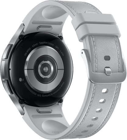 Смарт-годинник Samsung Galaxy Watch6 Classic 43mm Silver (SM-R950NZSA)  Фото №3