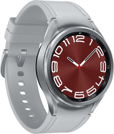 Смарт-годинник Samsung Galaxy Watch6 Classic 43mm Silver (SM-R950NZSA)  Фото №4