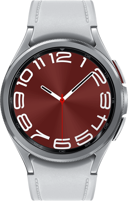 Смарт-годинник Samsung Galaxy Watch6 Classic 43mm Silver (SM-R950NZSA)  Фото №1