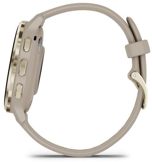 Смарт-часы Garmin Venu 3S Soft Gold S. Steel Bezel w. Французский Грей Case and S. Band (010-02785-02)  Фото №2