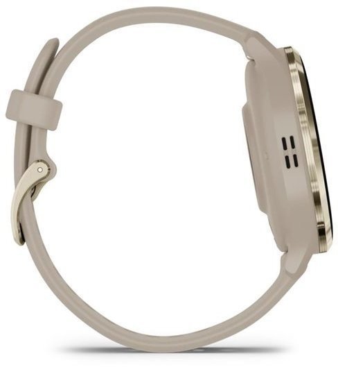 Смарт-часы Garmin Venu 3S Soft Gold S. Steel Bezel w. Французский Грей Case and S. Band (010-02785-02)  Фото №3