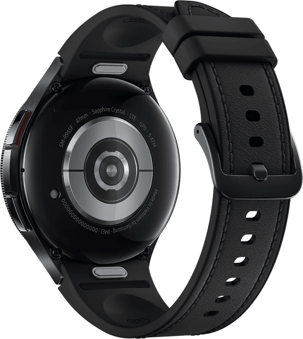 Смарт-годинник Samsung Galaxy Watch6 Classic 47mm eSIM Black (SM-R965FZKA)  Фото №4