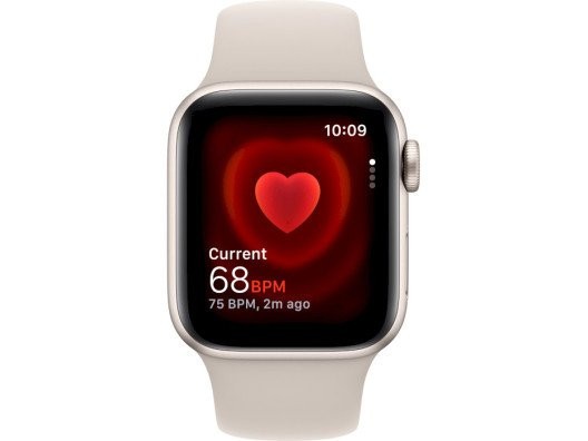 Смарт-часы Apple Watch SE 2 GPS 44mm часы Apple Watch SE 2 GPS 44mm Starlight Aluminium Case with Starlight Sport Band M/L (MRE53)  Фото №3