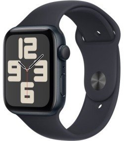 Смарт-годинник Apple Watch SE 2 GPS 44mm Midnight Aluminium Case with Midnight Sport Band S/M (MRE73)