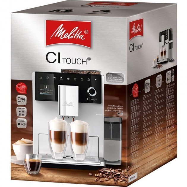 Кофемашина автоматическая Melitta CI Touch Silver (F630-101)  Фото №2