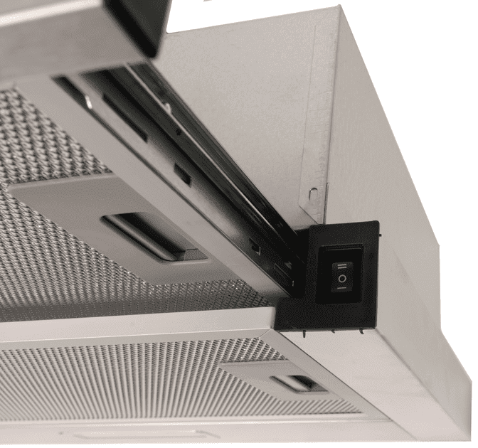 Вытяжка телескопическая Ventolux Garda 50 INOX 500 LED  Фото №2