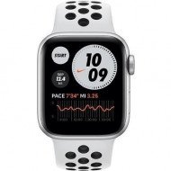 Смарт-годинник Apple Watch Nike Series 6 GPS 40mm Silver Aluminum Case w. Pure Platinum/Black Nike Sport B.