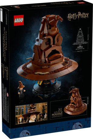 Блоковый конструктор LEGO Говорящая шляпа-распределитель (76429)  Фото №0