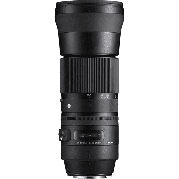 Долгофокусный объектив Sigma AF 150-600mm f/5-6,3 DG OS HSM (Nikon)  Фото №3