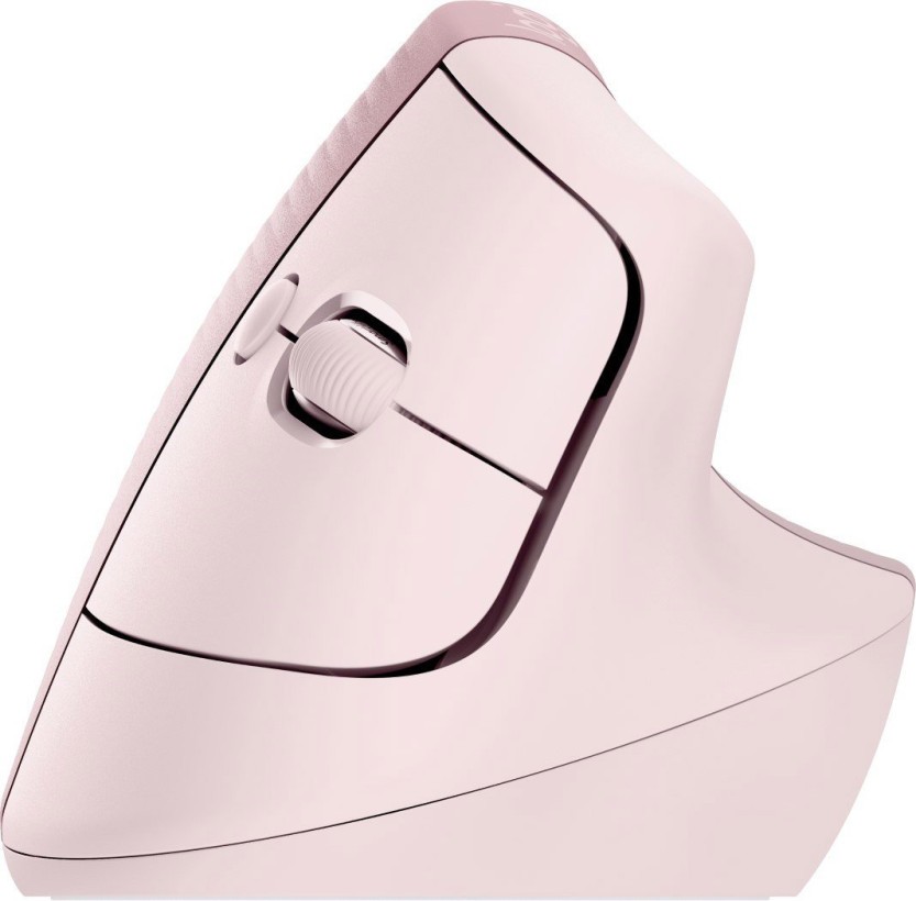 Миша Logitech Lift Vertical Ergonomic Mouse Rose (910-006478)  Фото №3