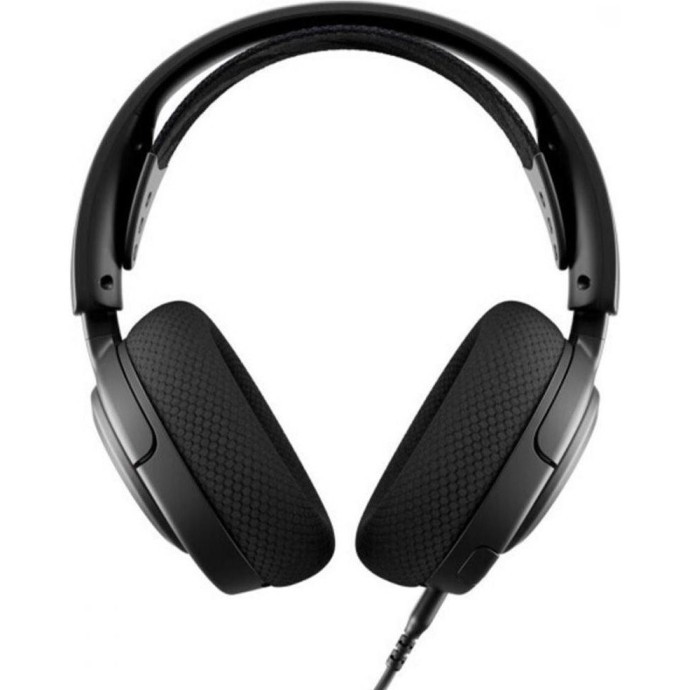 Навушники з мікрофоном SteelSeries Arctis Nova 3 Black (61631)  Фото №0