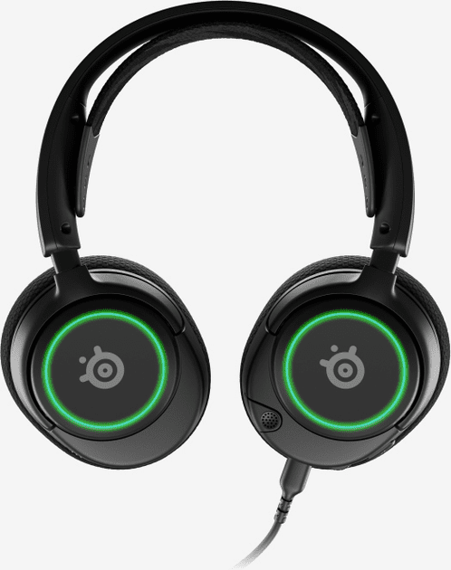 Навушники з мікрофоном SteelSeries Arctis Nova 3 Black (61631)  Фото №2