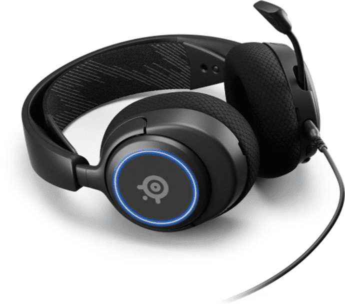 Навушники з мікрофоном SteelSeries Arctis Nova 3 Black (61631)  Фото №3