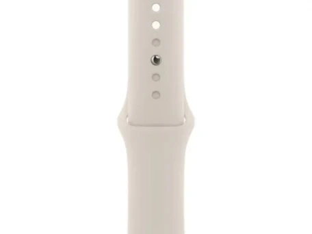 Смарт-часы Apple Watch Series 9 GPS + Cellular 41mm Starlight Alu. Case w. Starlight Sport Band - S/M (MRHN3) OpenBox  Фото №1