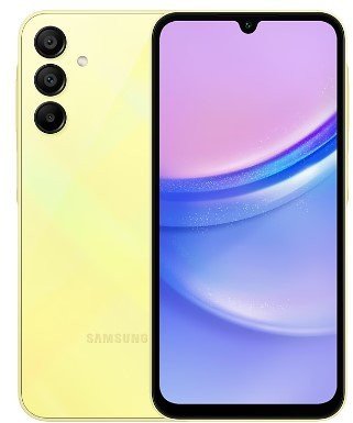 Смартфон Samsung Galaxy A15 6/128GB Yellow