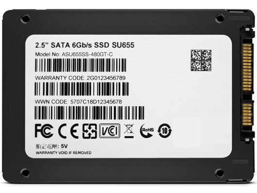 SSD накопитель ADATA SU655 120 GB (ASU655SS-120GT-C)  Фото №3