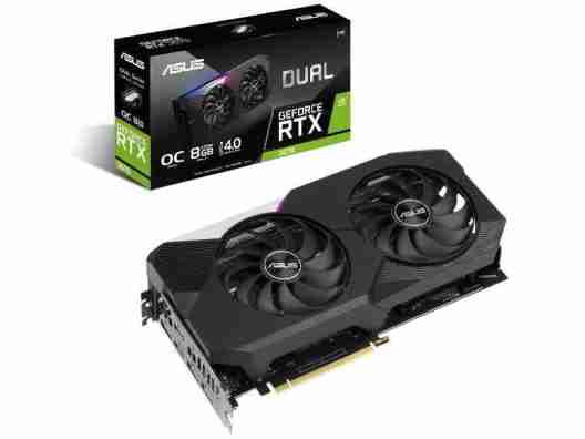 Видеокарта Asus Dual-RTX3070-O8G-V2