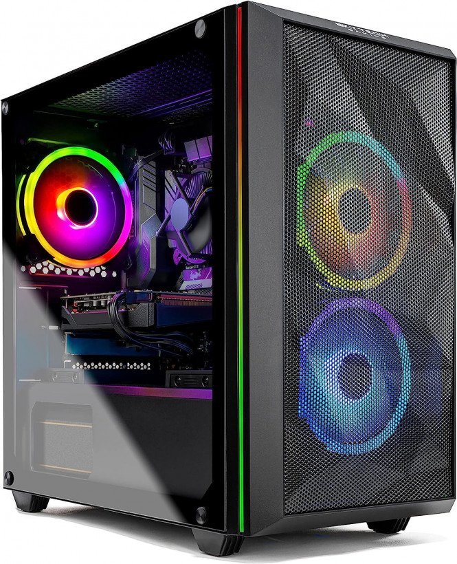 Десктоп Skytech Chronos Gaming PC Desktop (ST-CHRONOS-0352-B-AM)  Фото №0