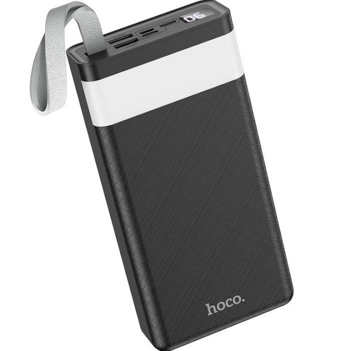 Зовнішній акумулятор (павербанк) Hoco J73 Powerful 30000mAh 10W Black