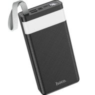 Зовнішній акумулятор (павербанк) Hoco J73 Powerful 30000mAh 10W Black 