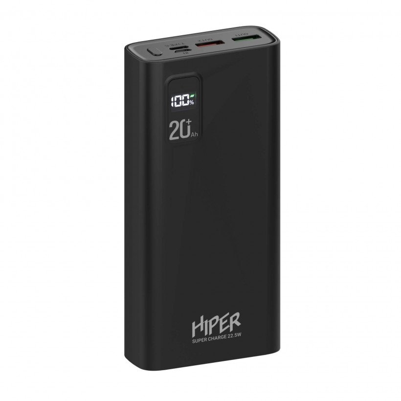 Зовнішній портативний акумулятор Hypergear Fast Charge 20000mAh Black