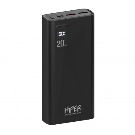 Зовнішній портативний акумулятор Hypergear Fast Charge 20000mAh Black