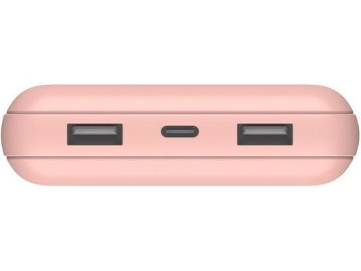 Зовнішній акумулятор (павербанк) Belkin 20000mAh 15W Rose Gold (BPB012BTRG)  Фото №3