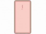 Зовнішній акумулятор (павербанк) Belkin 20000mAh 15W Rose Gold (BPB012BTRG) 