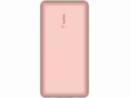 Зовнішній акумулятор (павербанк) Belkin 20000mAh 15W Rose Gold (BPB012BTRG)