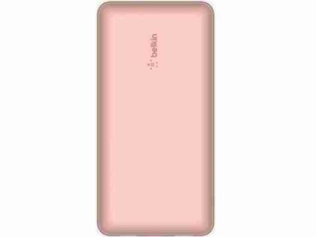 Внешний аккумулятор (павербанк) Belkin 20000mAh 15W Rose Gold (BPB012BTRG)