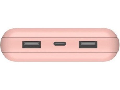 Внешний аккумулятор (павербанк) Belkin 20000mAh 15W Rose Gold (BPB012BTRG)  Фото №3