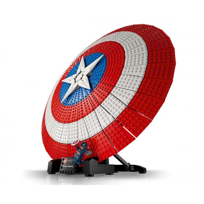Блоковый конструктор LEGO Marvel Щит Капитана Америка (76262)  Фото №1