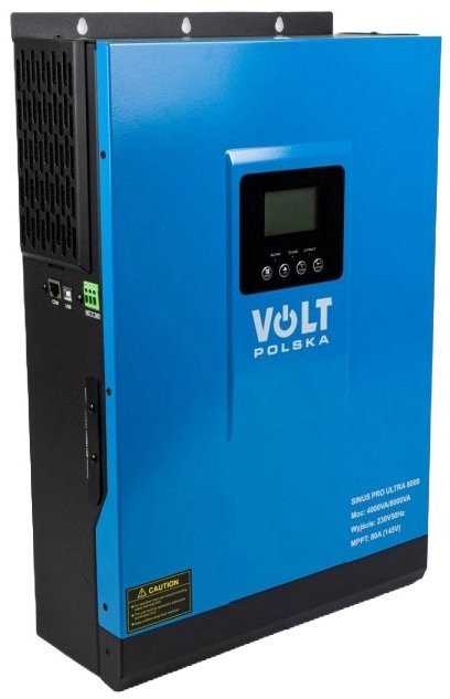 Гибридный солнечный инвертор (hybrid) Volt Polska SINUS PRO ULTRA 8000 (3SSH400048)  Фото №2