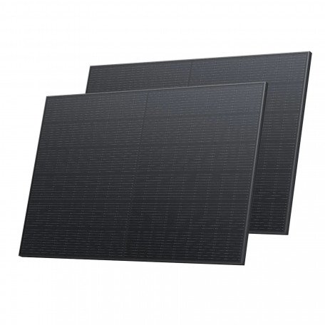Монокристаллическая солнечная панель EcoFlow 2*400W Rigid Solar Panel SOLAR2*400W (ZPTSP300)  Фото №0