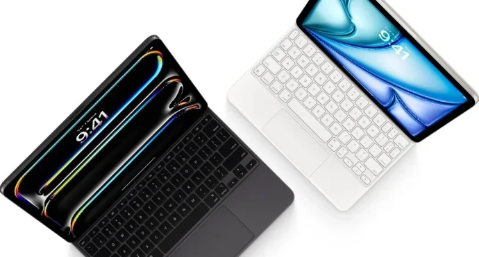 Чохол-клавіатура для планшета Apple Magic Keyboard for iPad Pro 13&quot; (M4) - White (MWR43)  Фото №0